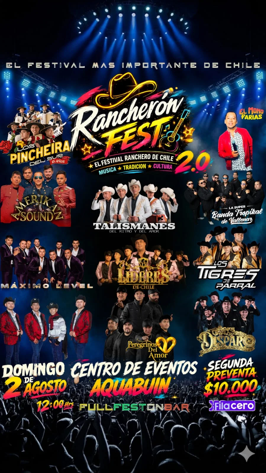 Flyer de Rancherón Fest 2.0